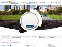 Tablet Screenshot of primusline.com